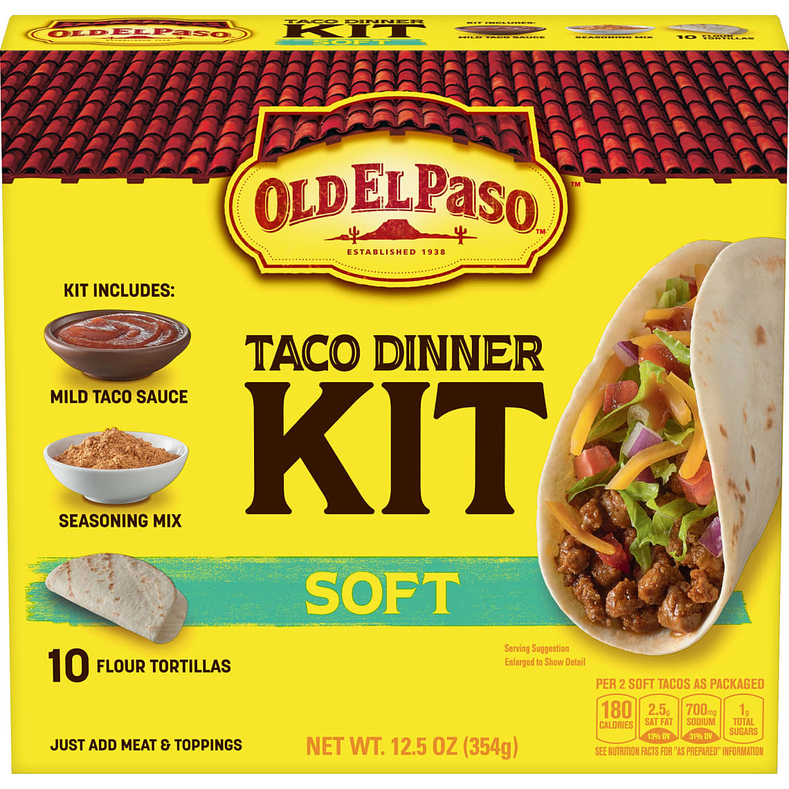 Soft Taco Dinner Kit 12 oz
